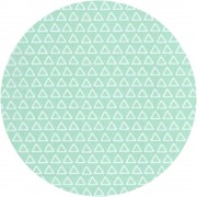 Triangles - Mint (Oëko-Tex)