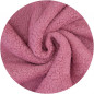 Peluche coton - Vieux Rose Peluche coton - Vieux Rose