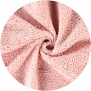 Peluche coton - Rose pâle