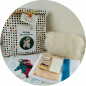 Kit 'Neige' lutin câlin 20 cm Kit 'Neige' lutin câlin 20 cm