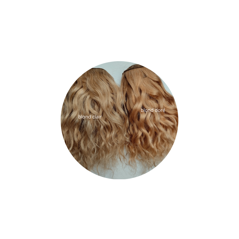 Boucles souples - Blond clair