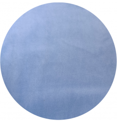 velours de coton 'bleu brume'