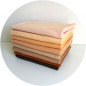 Jersey Suisse TETE-VANILLE 23 cm X 140cm