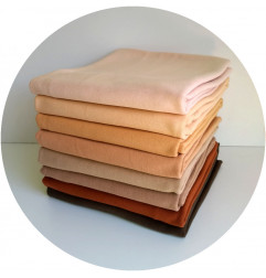 Jersey Suisse CORPS-VANILLE 35 cm X 160 cm