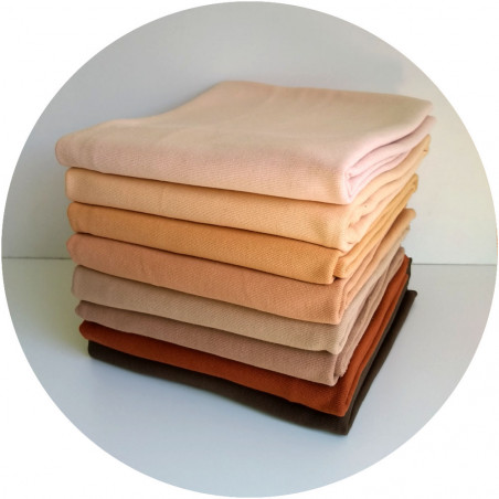 Jersey Suisse CORPS-VANILLE 22 cm X 140cm