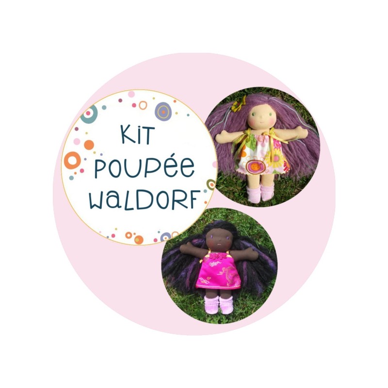 Kit poupée waldorf - fabrique-moi une poupée !